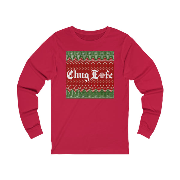 Ugly Christmas Sweater Chug Life T-Shirt